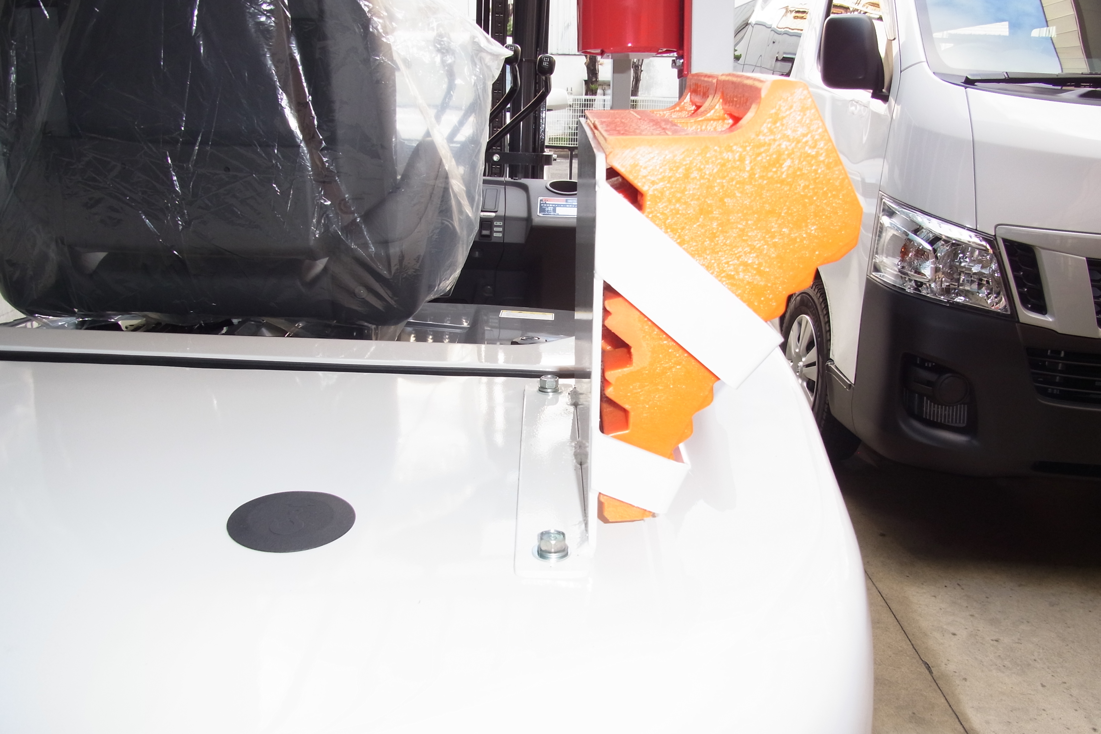 輪留めBOXの画像